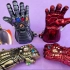 复仇者灭霸手套模型开箱，六颗宝石代表不同东西，力量巨大，可毁灭宇宙，恐怖