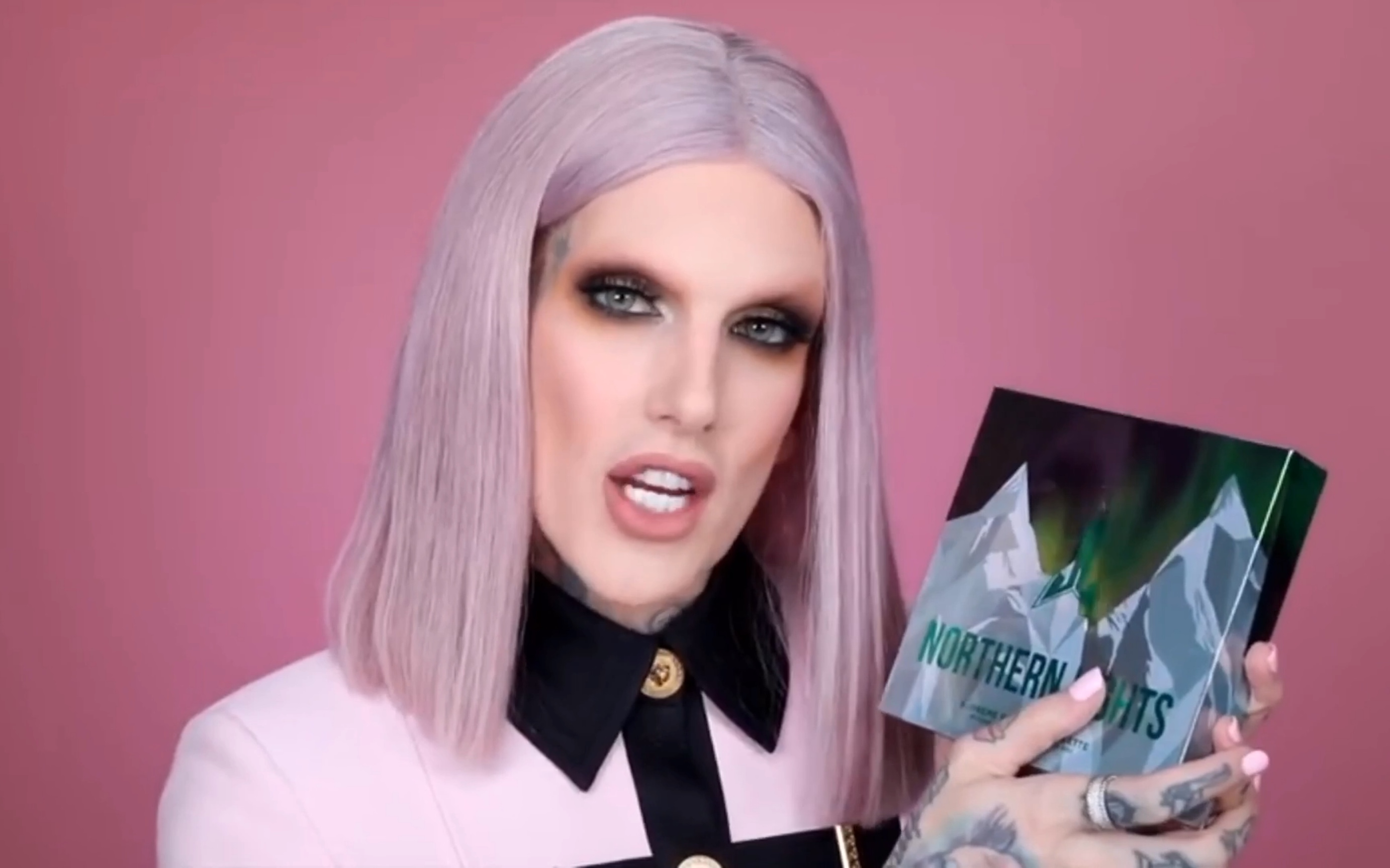 【jeffree star】j姐家新品介绍会 极光高光 mini唇釉套盒等