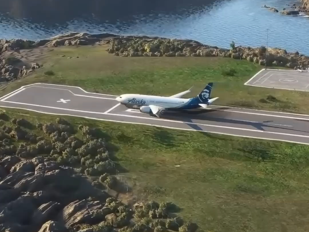 测试哪架飞机可以从世界上最短的商业跑道上起飞