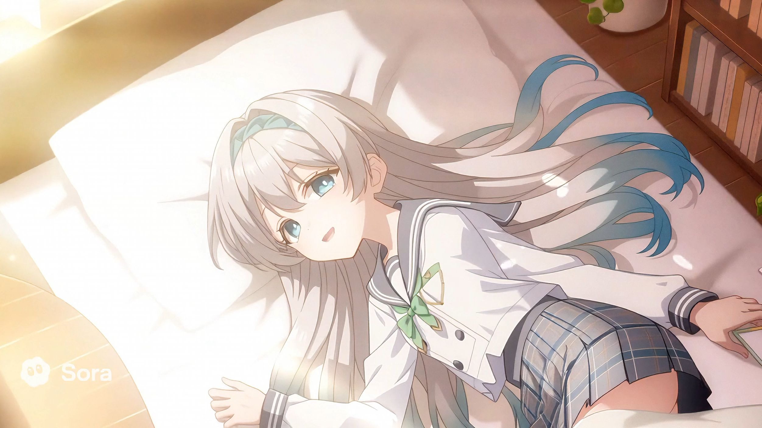 当我用Sora2生成流萤的日常动画会如何？