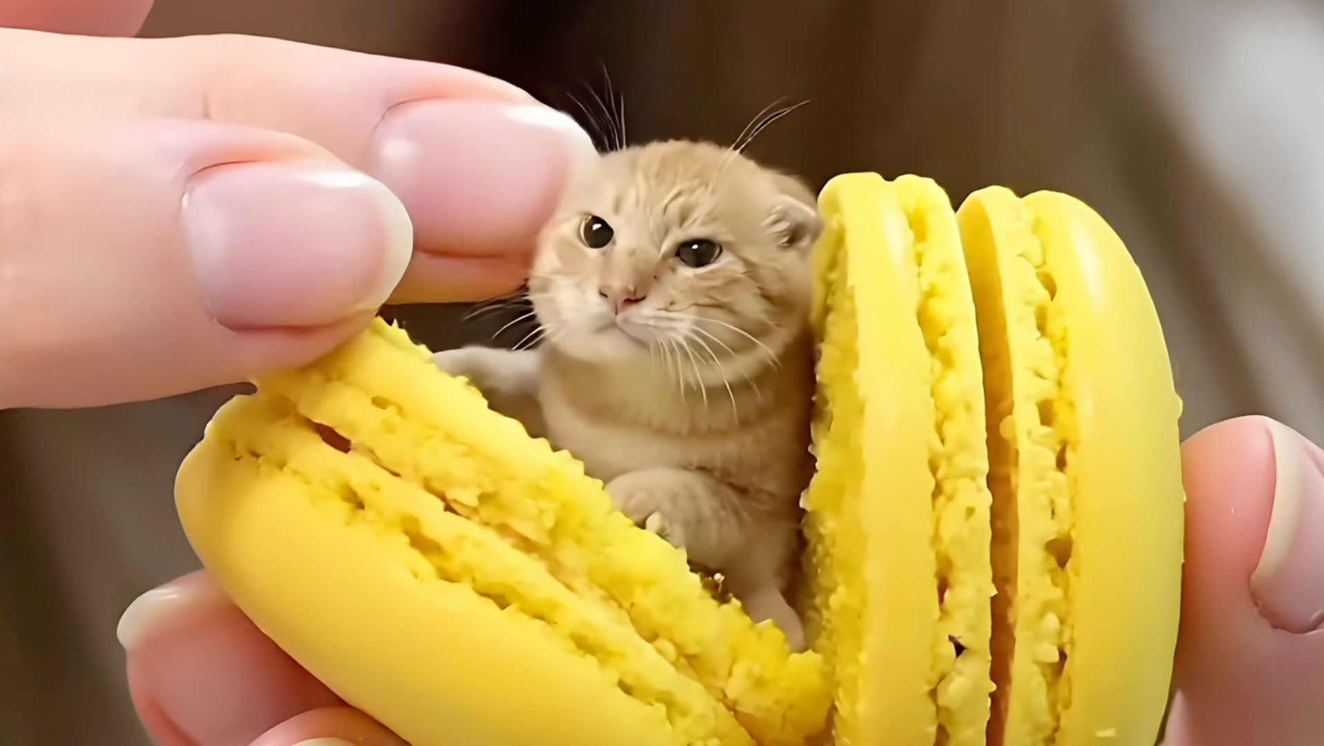 猫儿是个马卡龙～