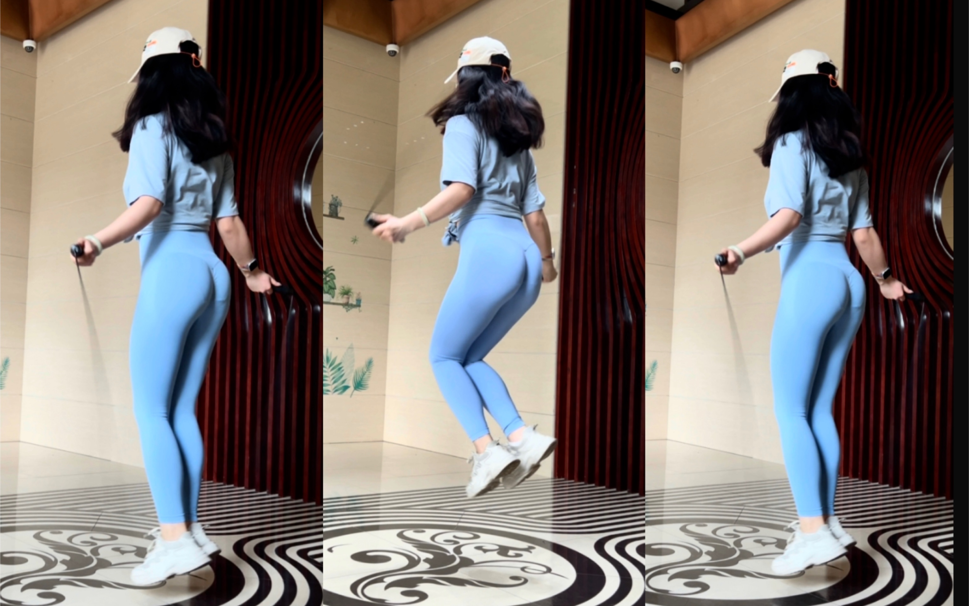 沉浸式跳绳 ｜咱就是一个火热热的感受