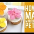 How to Make a Marshmallow Flower Cupcake Topper