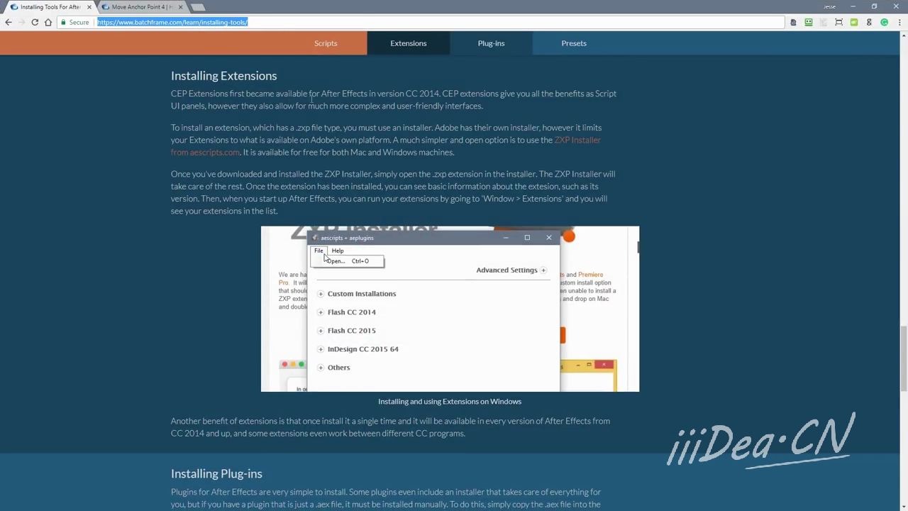 AE快速移动锚点轴心点插件Move Anchor Point视频教程_哔哩哔哩_bilibili