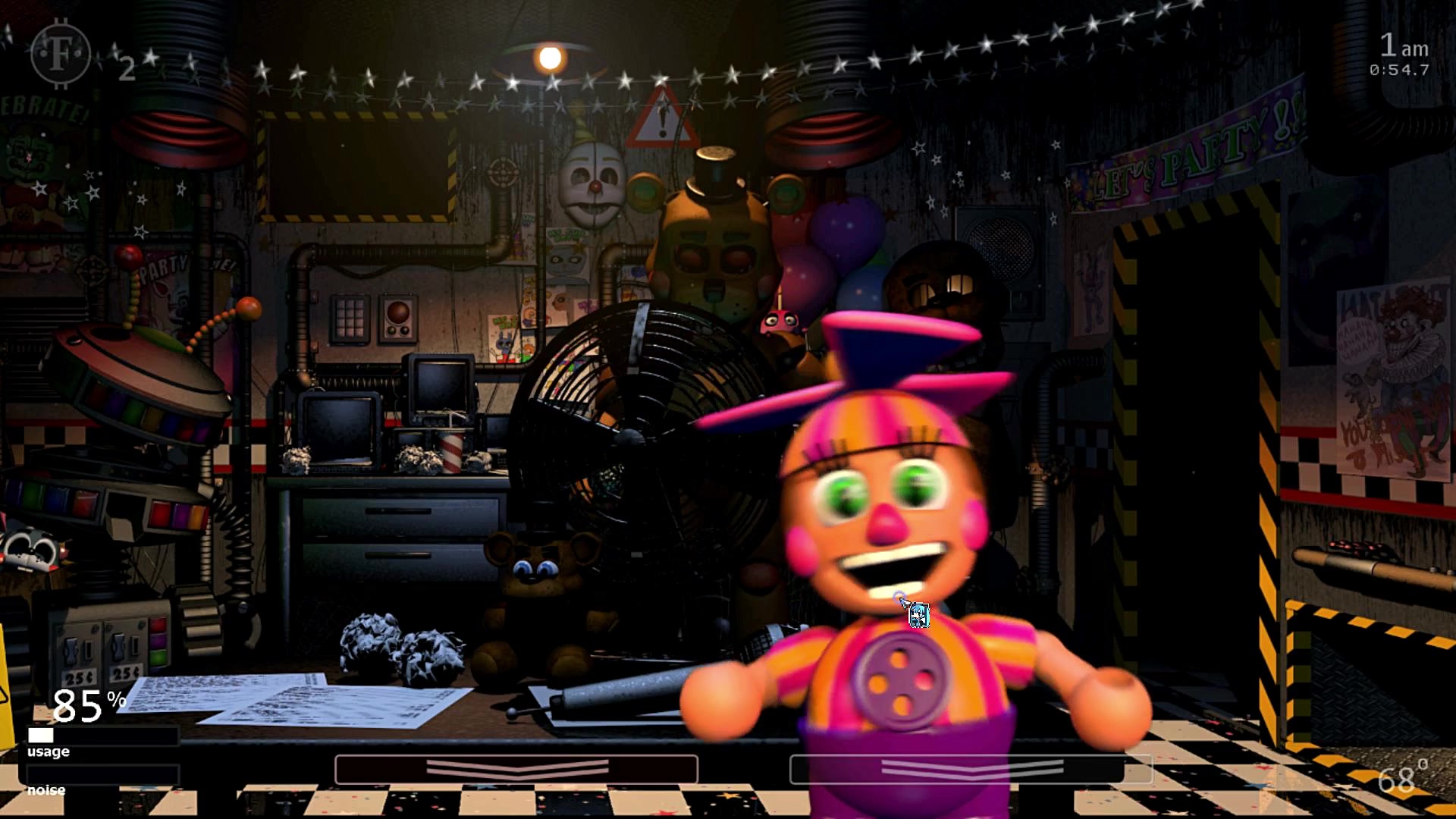 【fnaf《ultimate custom night》重新开始ucn挑战第一期