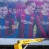 诺坎普场外壁纸换新，由数万张球迷照片组成！