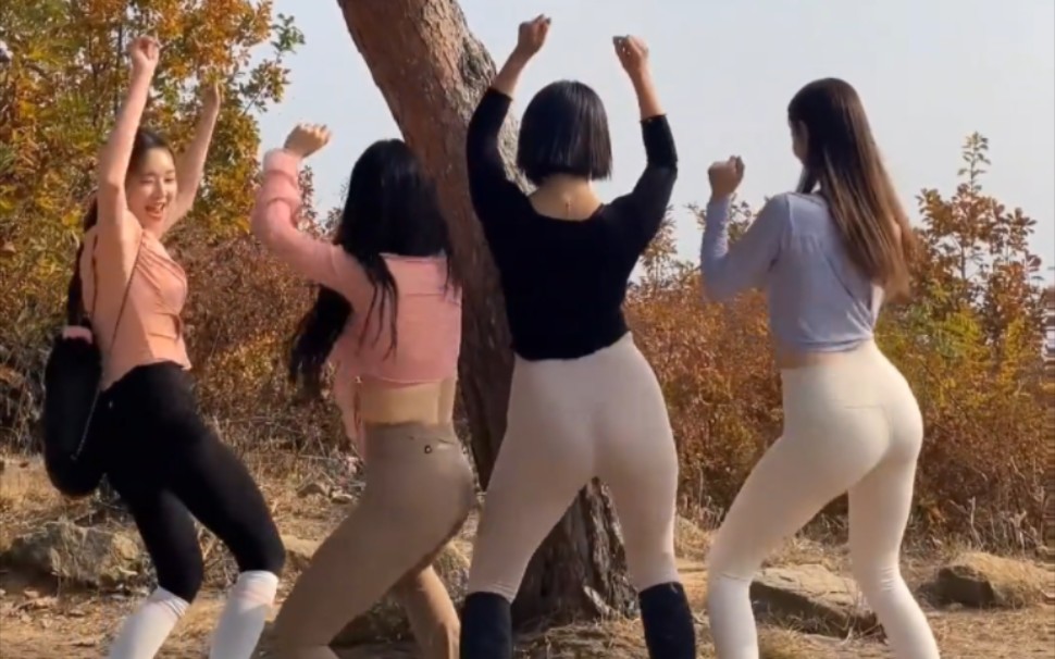 Letting off steam at the top of the mountain with the Jimei guys.