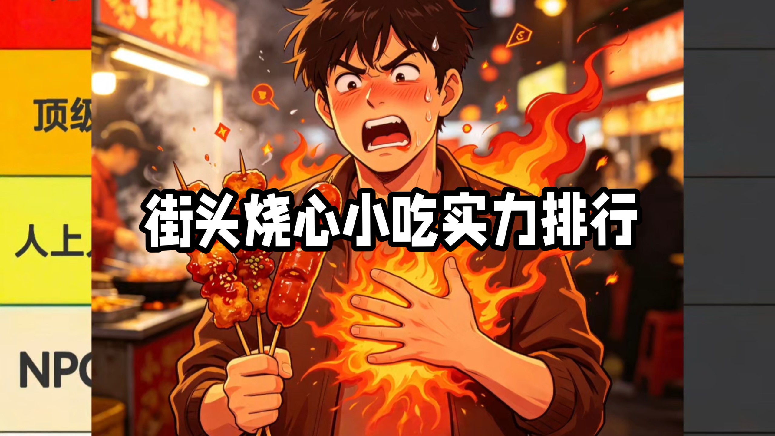 不烧心/烧心的街头小吃实力排行