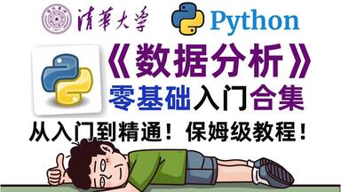 【强烈推荐】这绝对是B站2025年【<em class="keyword">数据分析</em>基础+高级篇】从入门到<em class="keyword">数据分析</em>师视频教程 | 小白逼自己一个月学完，成为<em class="keyword">数据分析</em>师！薪资猛涨！存下吧，很难找全的！