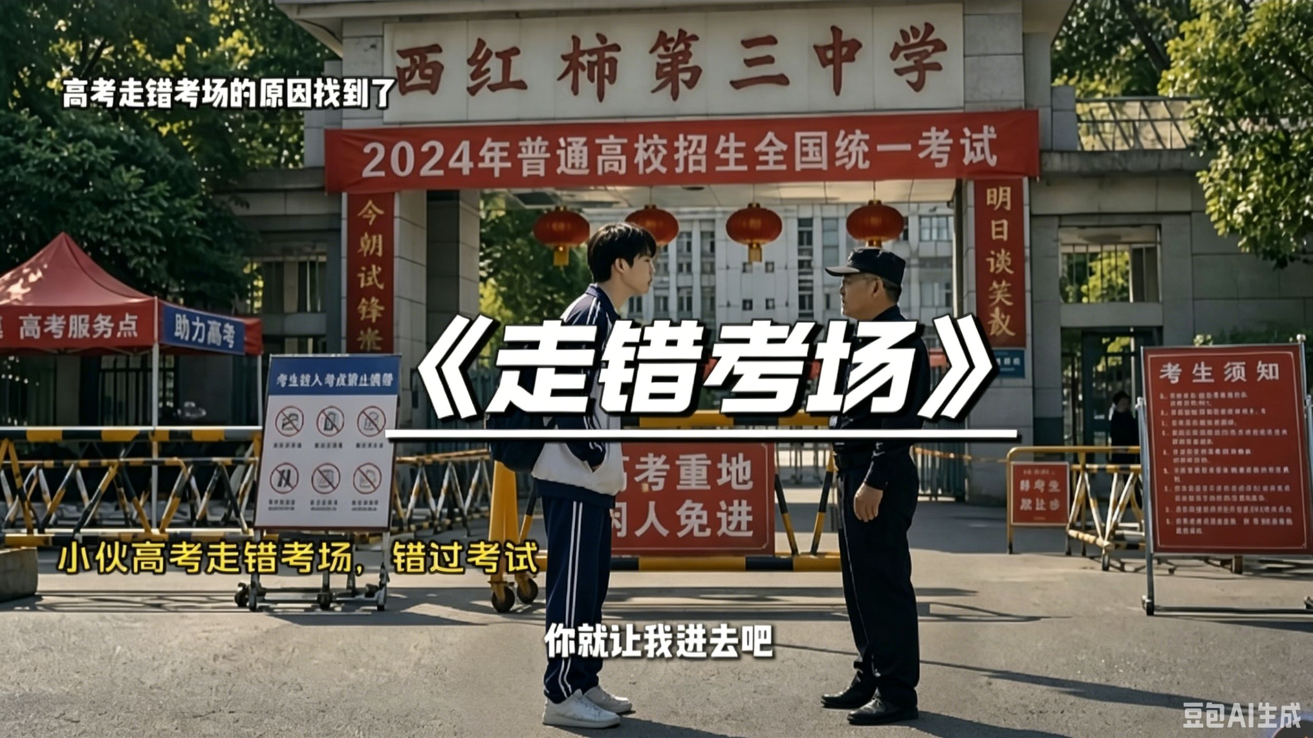 高考走错考场的原因终于找到了
