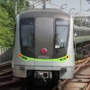 【上海地铁】9号线09a02,09a03型列车小交路终点站杨高中路运行