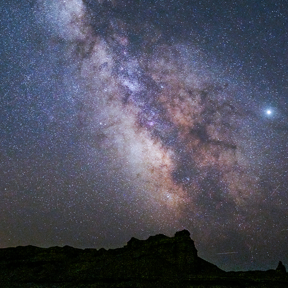 哈密的夜空