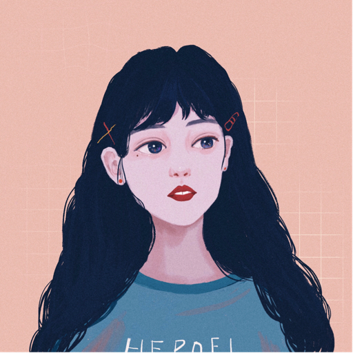 【procreate】女生头像绘画练习过程