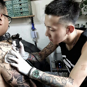 传统纹身般若