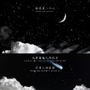 所念皆星河,孤独亦可喜.cover like a star