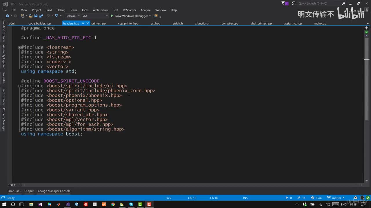 16_4. 使用 Boost.Spirit 构建解析器