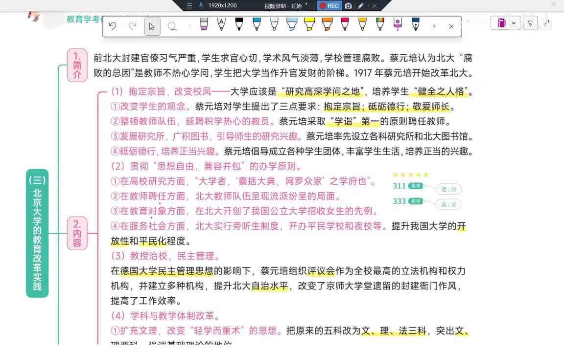 68Day33 第9章-蔡元培2北大改革上