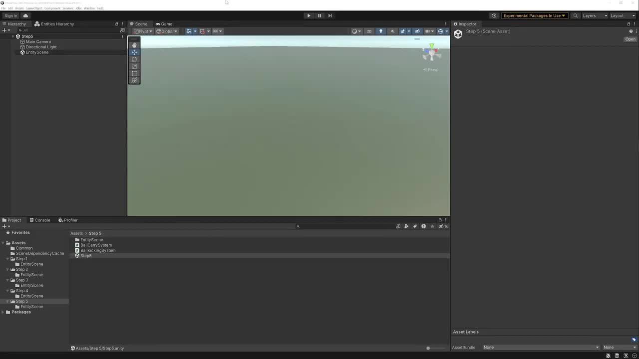 DOTS 101 - Entities 101 - 5.Kickball sample