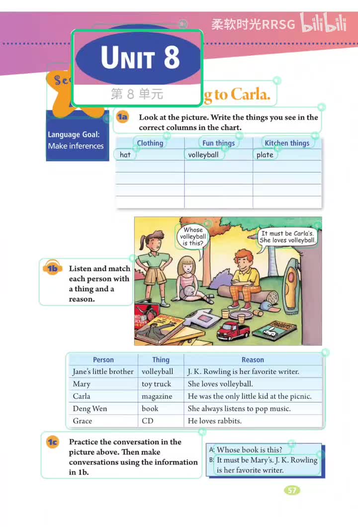 Unit 8 它一定是卡拉的 (p.57-64)