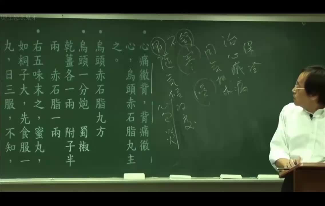 17_金匮第9篇：胸痹心痛短气-乌头赤石脂丸、心脏病望诊及治症