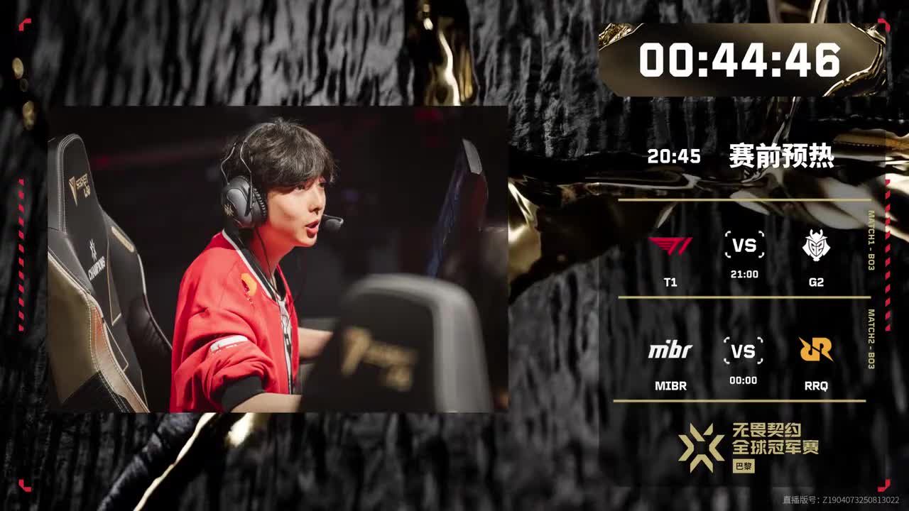 中 | D10 | G2 vs T1 | RRQ vs MIBR