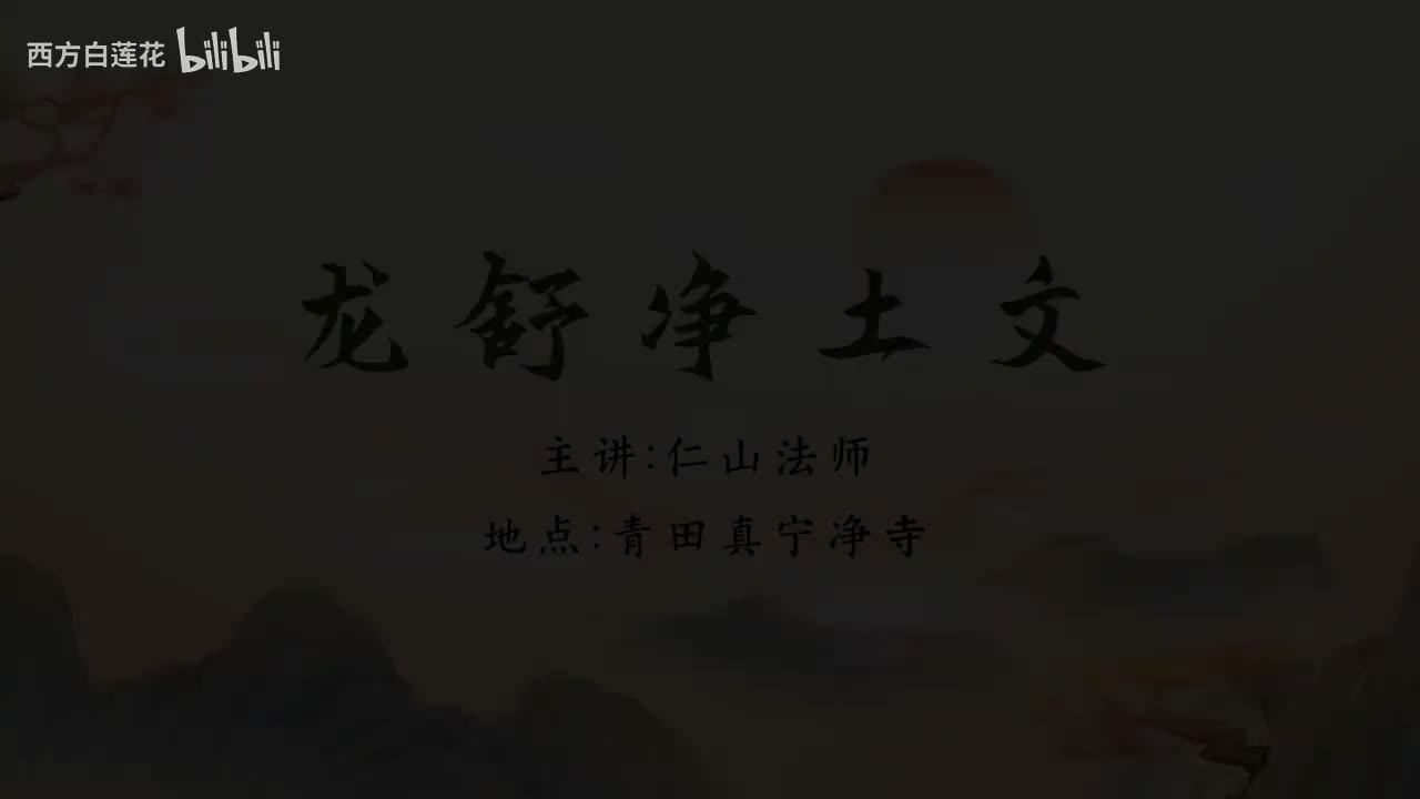 仁山法师：《龙舒净土问》2025-7-10 第5集