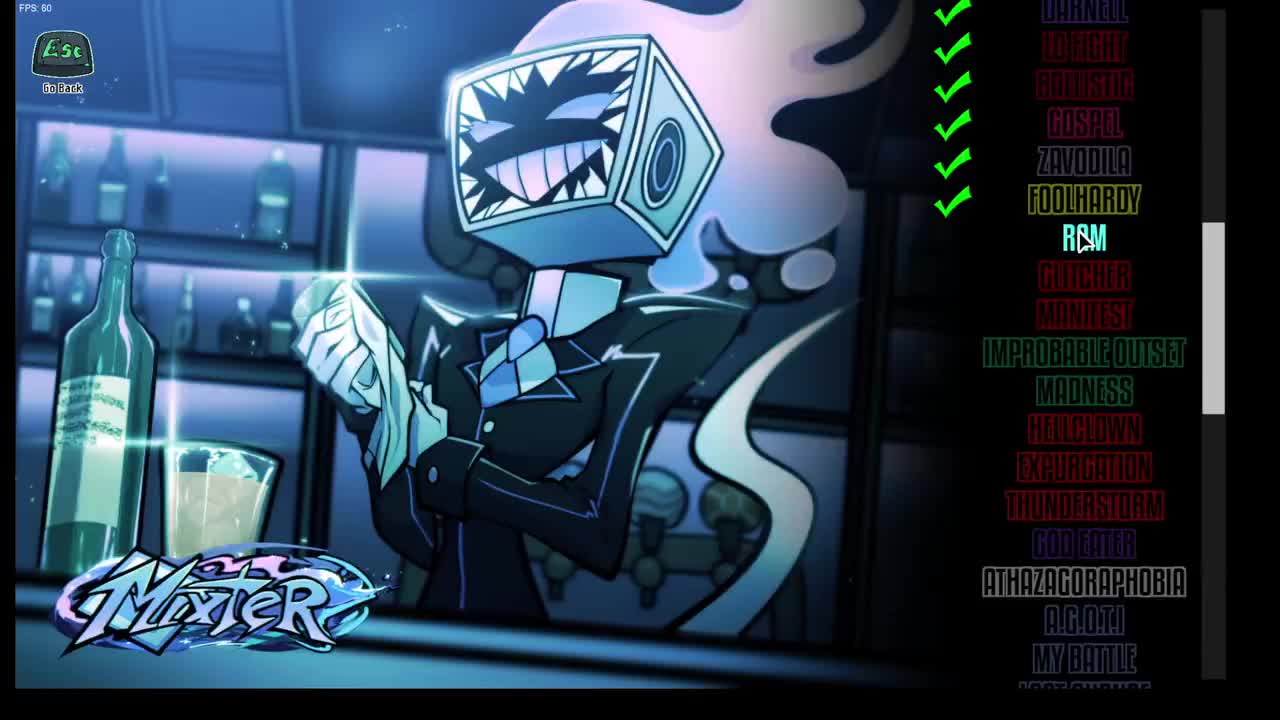 Mixter曲目19 RAM(hex曲目1）retro mix