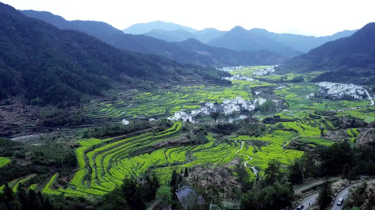 Amazing China 美丽中国 20.花海中的乡村