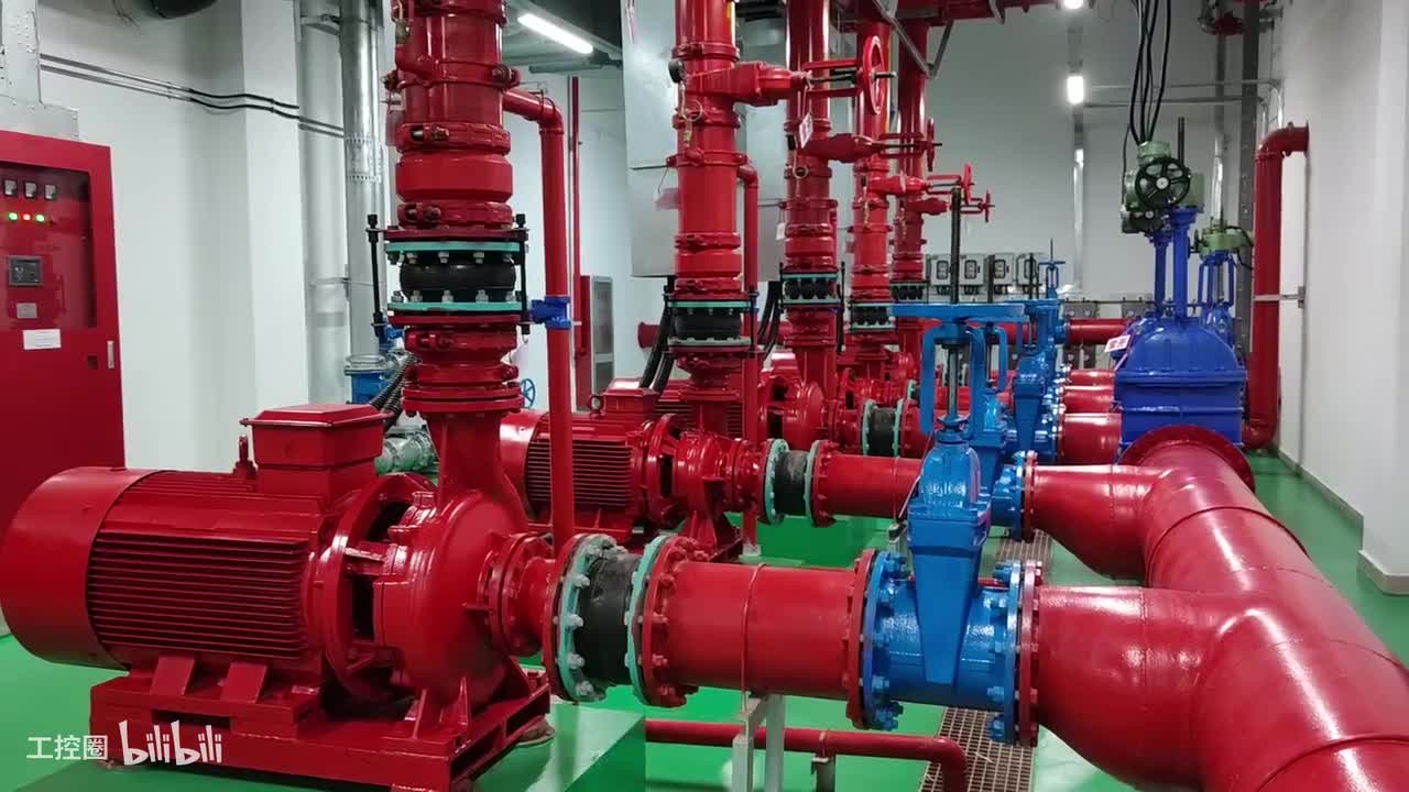 第34节：消防水泵-控制原理-实物接线