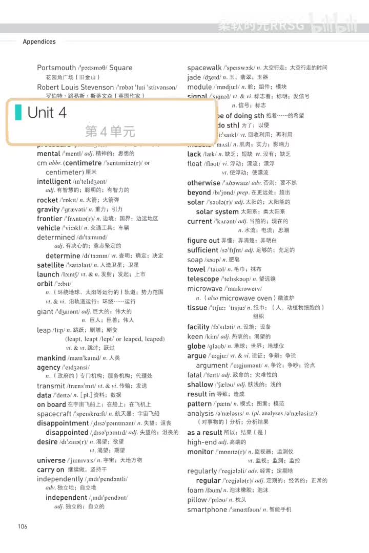 必修第三册丨Unit 4