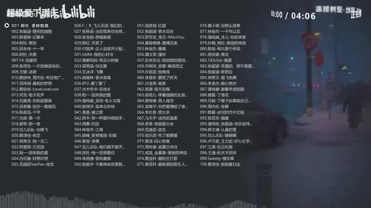 华语巅峰1983-2008年歌曲精选《100首》