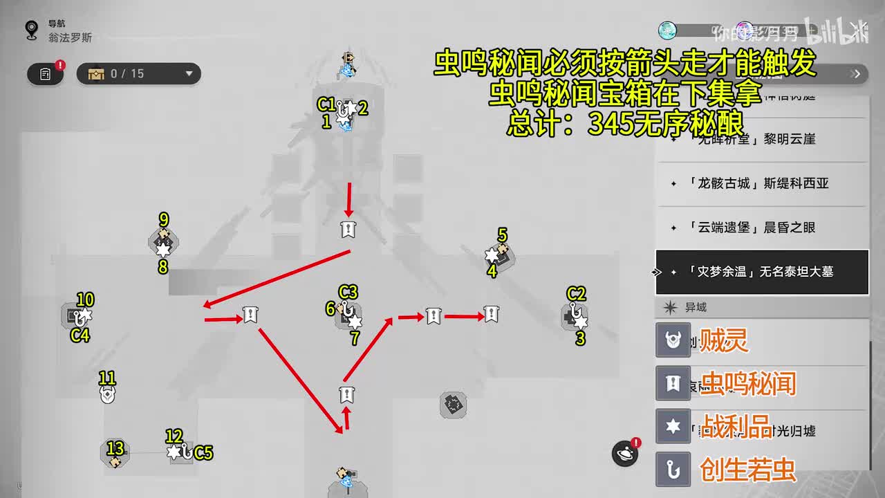 [永夜-灾梦余温]无名泰坦大墓(1) 共13个(1-13)创生若虫1-5 无序秘酿345