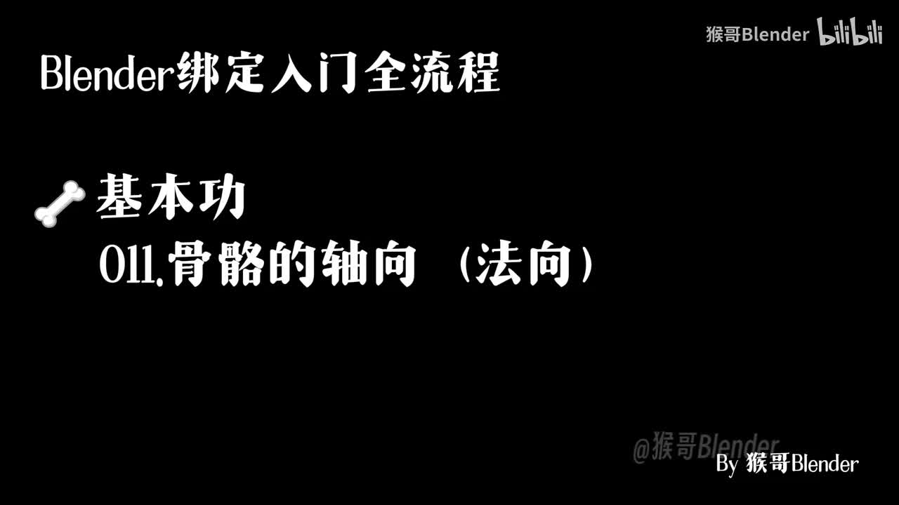 011.（🦴基本功）骨骼的轴向（法向）