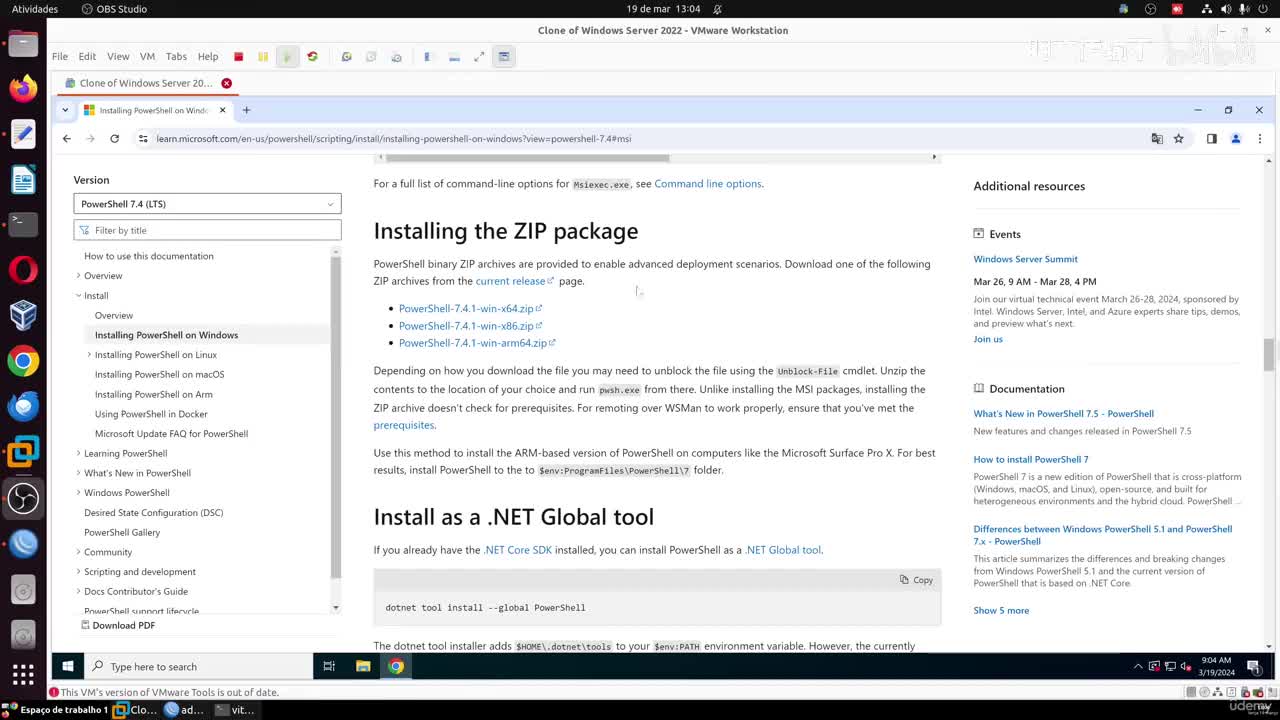 2_4 - 在Windows上通过PowerShell使用SSH