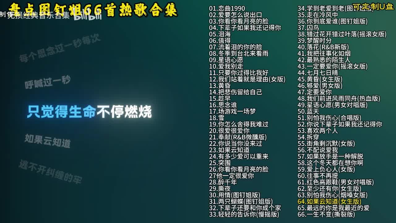 图钉姐66首歌曲合集-64