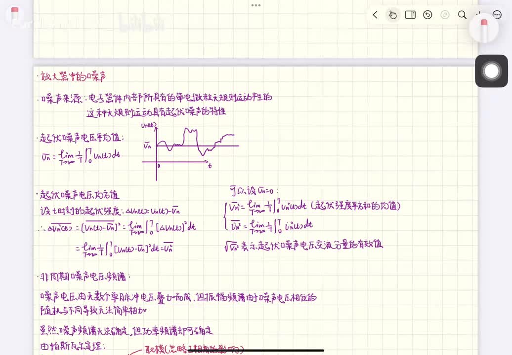 Chapter 2.3 噪声的表示与计算方法
