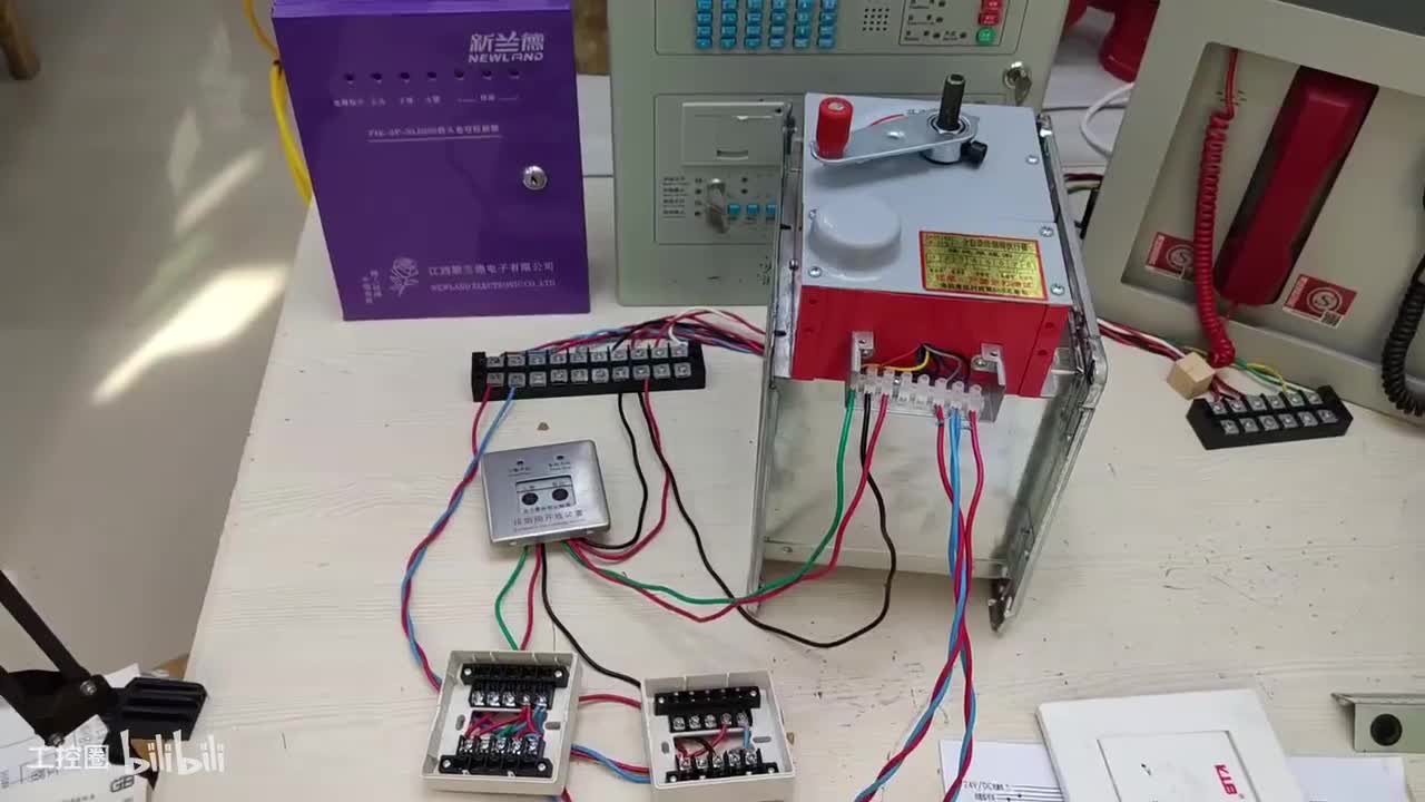 第91节：全自动排烟阀执行器-原理接线