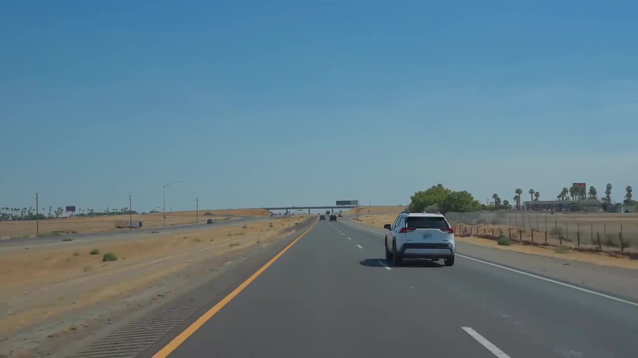 下 从旧金山经 I-5公路前往洛杉矶 美国加州长途驾车之旅-HDR重制版（2025.9.6）