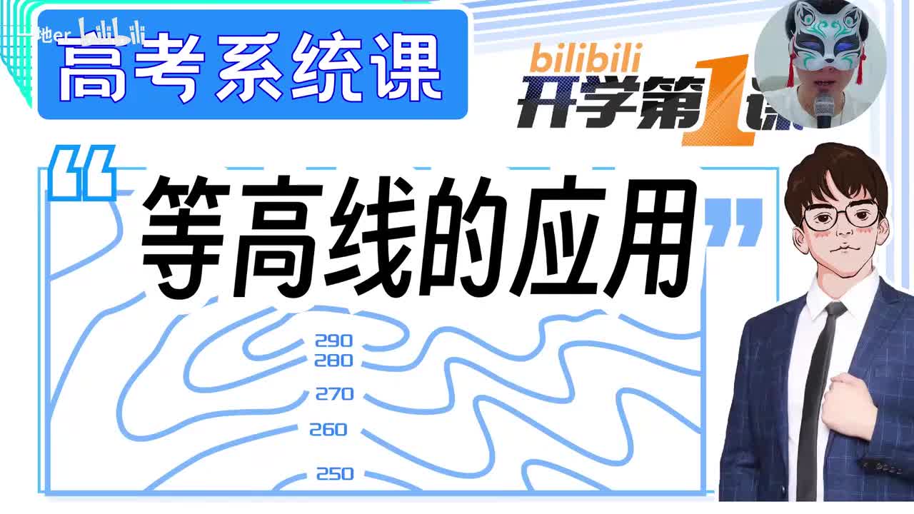 2.3【等高线地形图 | 考点题型】等高线的应用「新版」