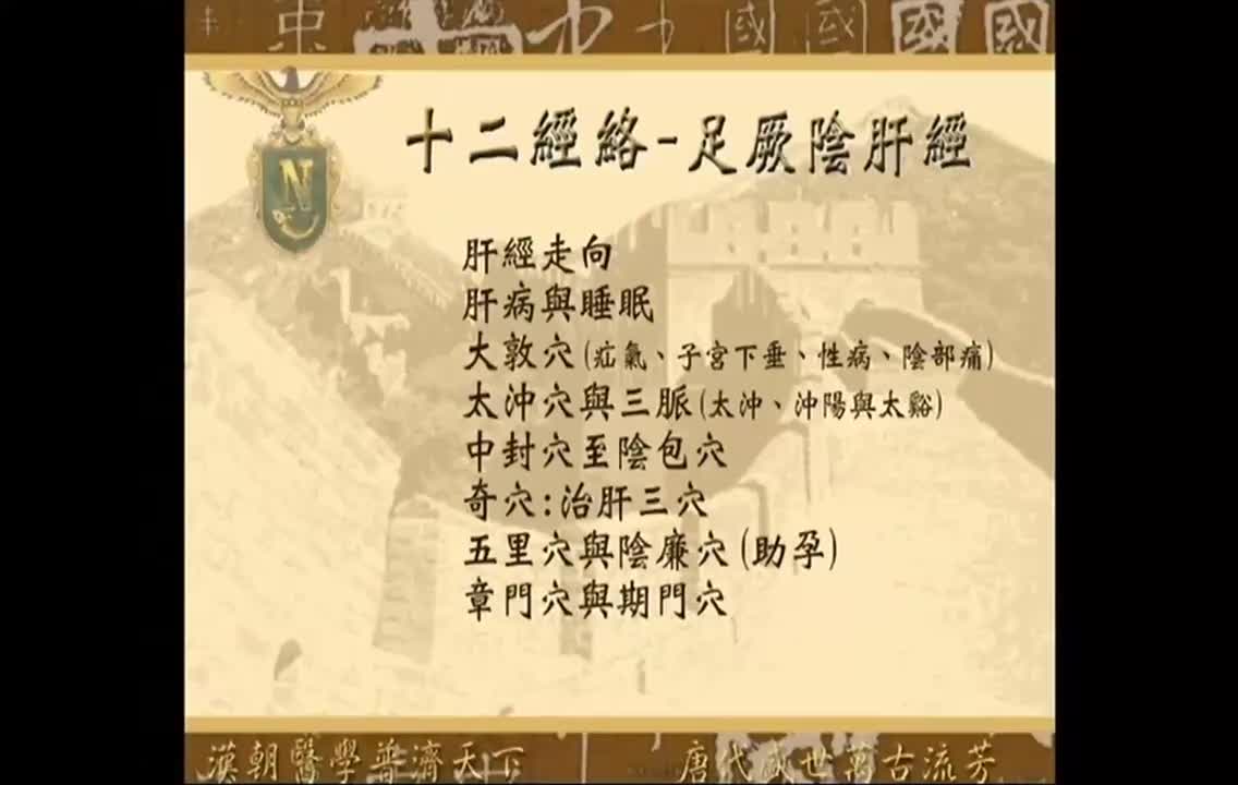 17_第17篇 足厥阴肝经14穴