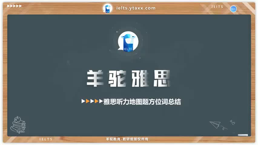 42.雅思听力地图题方位词总结