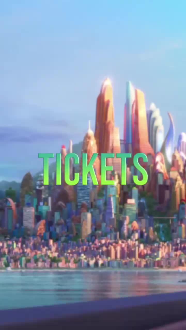 竖屏 The wait is over! Get your tickets NOW for #Zootopia2!