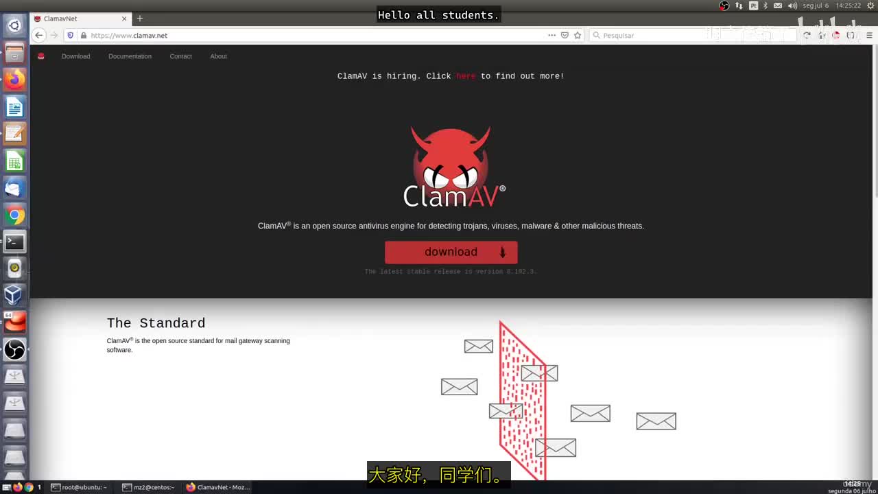 32_7 - 正确安装与使用ClamAV防病毒软件_明文传输不
