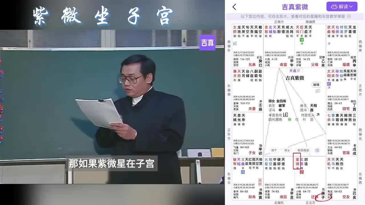 一：紫微坐丑（1）