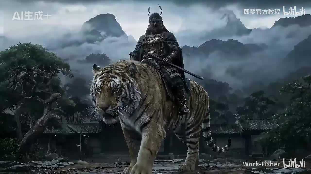 【Seedance2.0教程】5、我用Seedance2.0提前把“黑神话_钟馗”做出来了，看完即会！