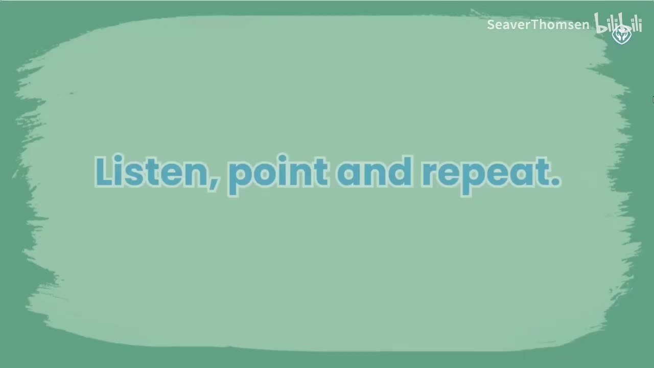 二下U4Listen,point and repeat