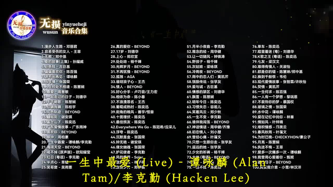 020. 一生中最爱 (Live) - 谭咏麟、李克勤