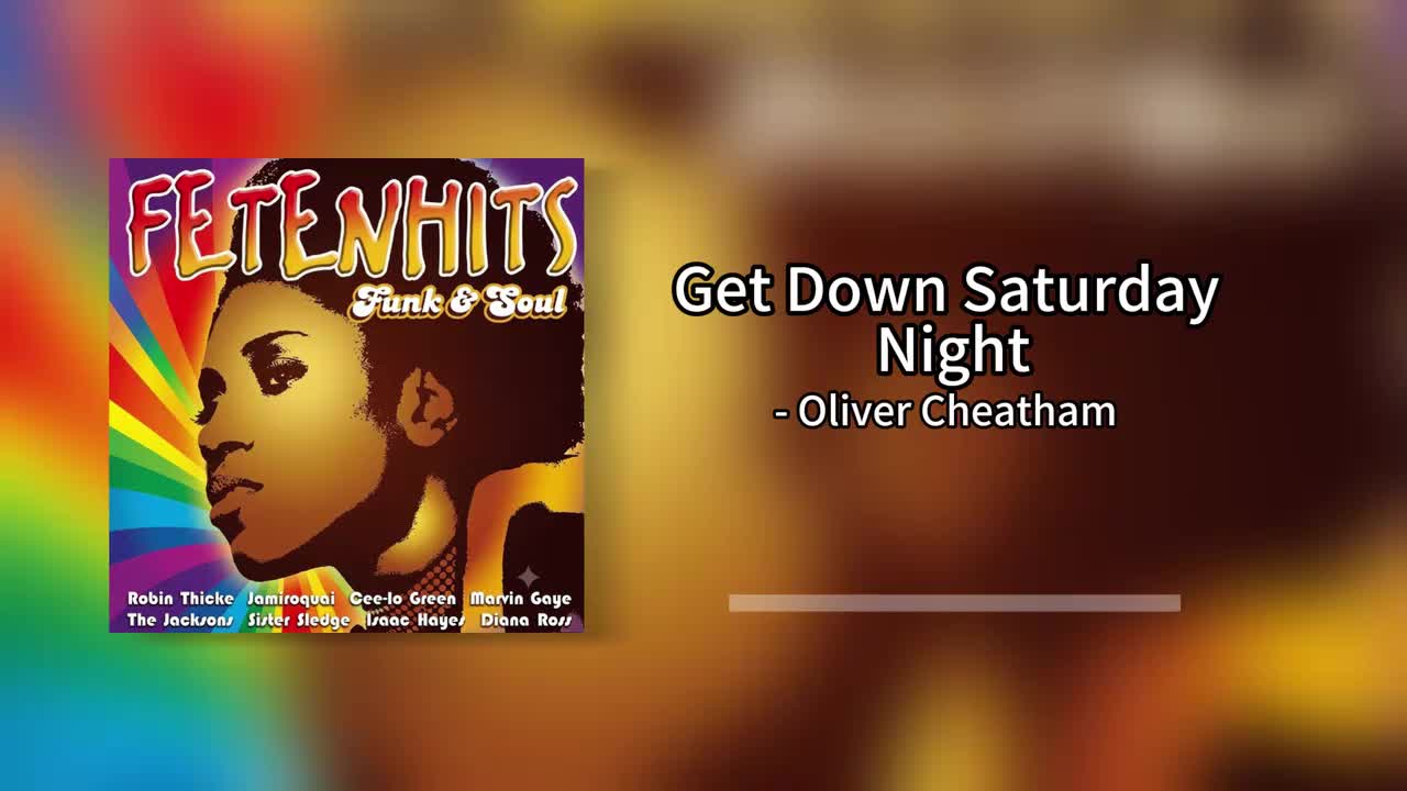 Oliver Cheatham - Get Down Saturday Night