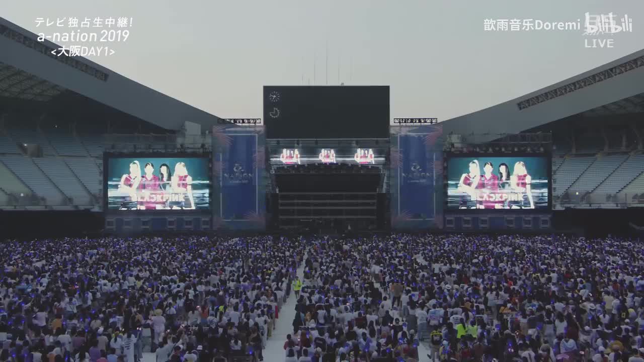 【4K中字】BLACKPINK - DDU-DU DDU-DU 开局炸场还得嘟嘟大魔王 190817 a-nation Osaka 日本大阪公演现场