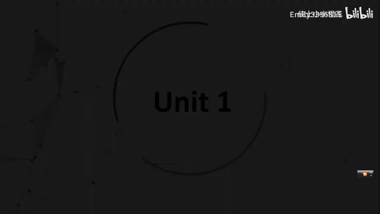 选择性必修二 Unit 1